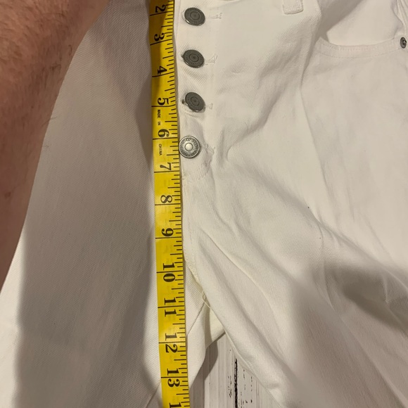 LUCKY BRAND AUTHENTIC JEANS straight leg 31 white - Picture 10 of 11